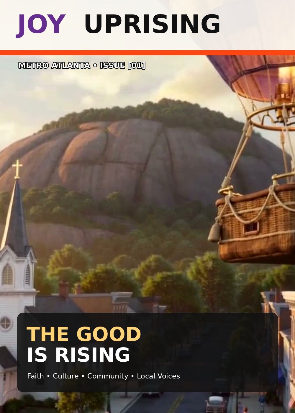 Joy Uprising magazine cover
